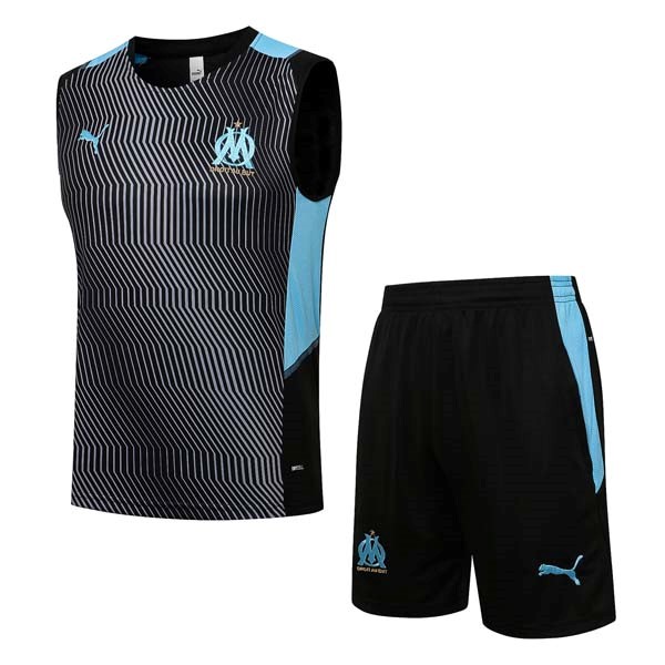 Trikot Marseille Ärmellos Anzüge 2021-2022 Günstige Fußballtrikots